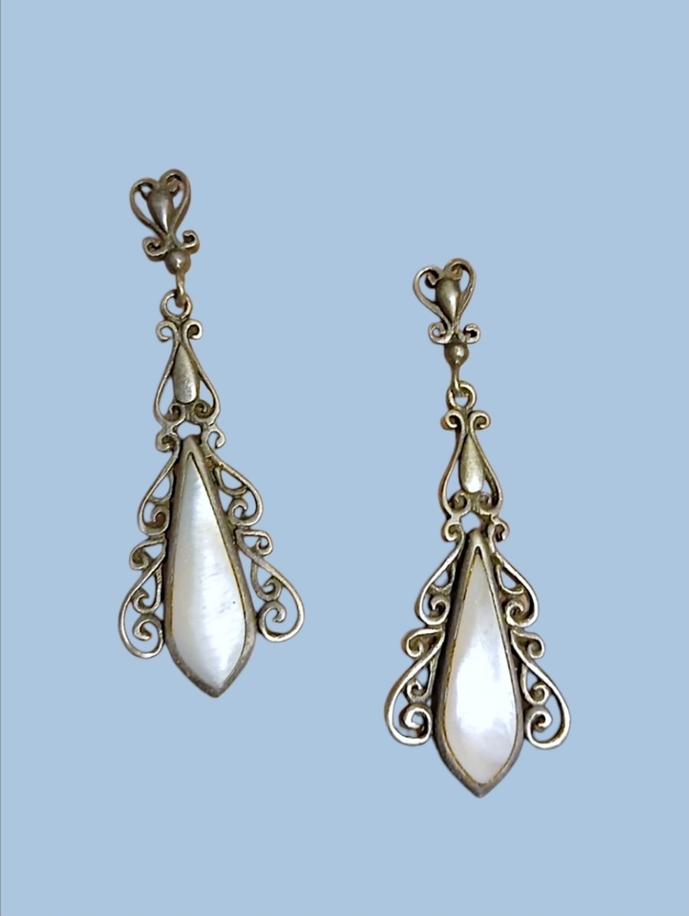 925 Mother Of Pearl Earrings